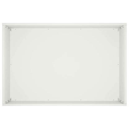 Macetero De Jardín Blanco 50 X 40 X 50 Cm_3