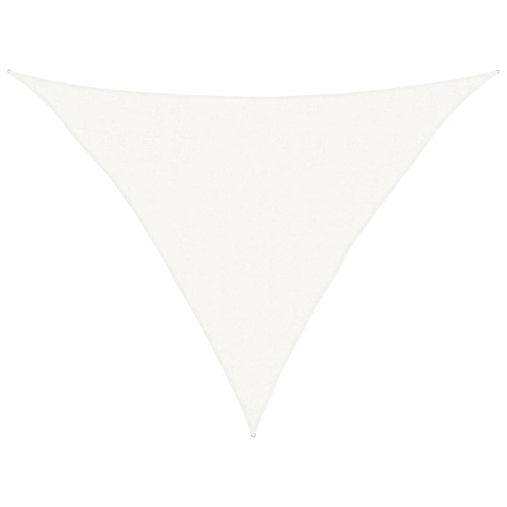 Vidaxl Toldo De Vela Blanco Hdpe 160 G/m² 2,5x2,5x3,5 M_0