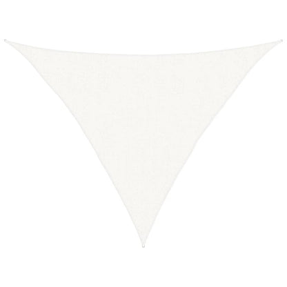 Vidaxl Toldo De Vela Blanco Hdpe 160 G/m² 2,5x2,5x3,5 M_0