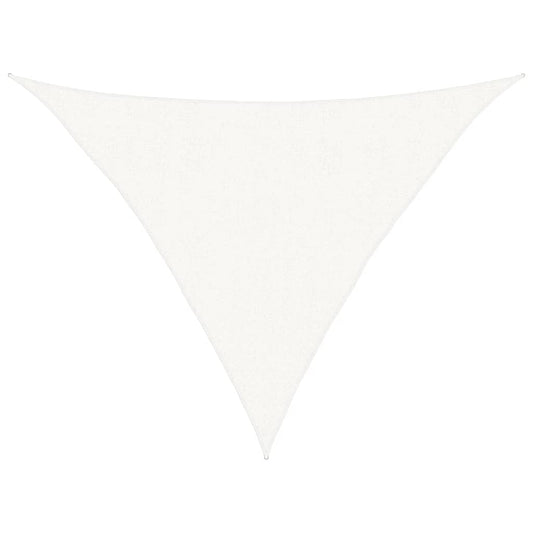 Vidaxl Toldo De Vela Blanco Hdpe 160 G/m² 2,5x2,5x3,5 M_0