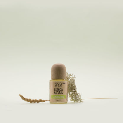 Esencia Natural Lemongrass SYS Aromas 12 ml | Aroma Cítrico y Fresco | Para Quemadores y Humidificadores_1