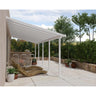 Pérgola adosada Olympia 924x294 blanco