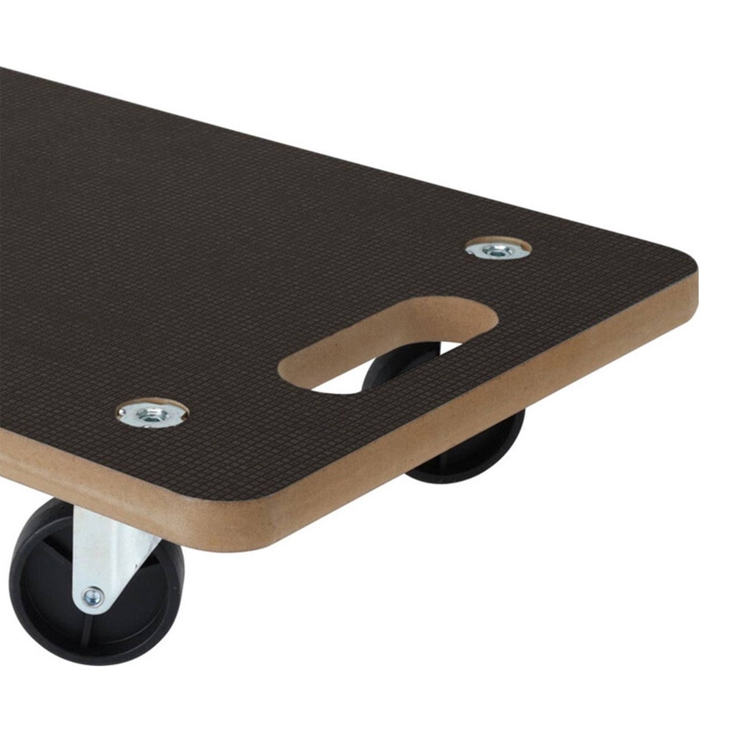 Well Home Carro De Transporte De Formato Rectangular Con Placa Antideslizante En Mdf 58x29x9,5cm_4