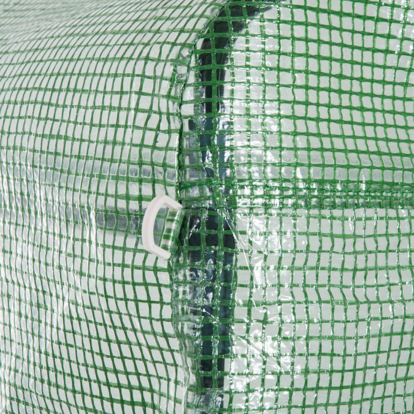 Outsunny Invernadero De Túnel 4,5x3x2 M Con Paredes Laterales Enrollables Verde_4