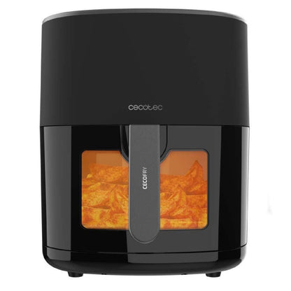 Freidora De Aire Sin Aceite De 6'5l Cecofry Fantastik Window 6500 Ventana 1700w, Tecnología Perfectcook, 12 Modos De Cocinado, Táctil, Regulable 80-_0