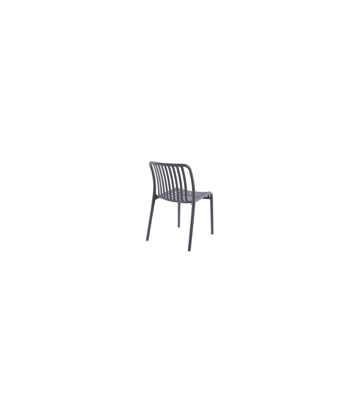 Pack De 4 Sillas Ivone Para Salón, Cocina O Terraza Acabado Gris, 80cm(alto) 46cm(ancho)_4