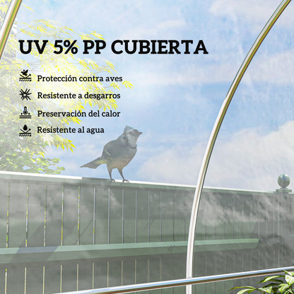 Outsunny Plástico Invernadero Transparente_3
