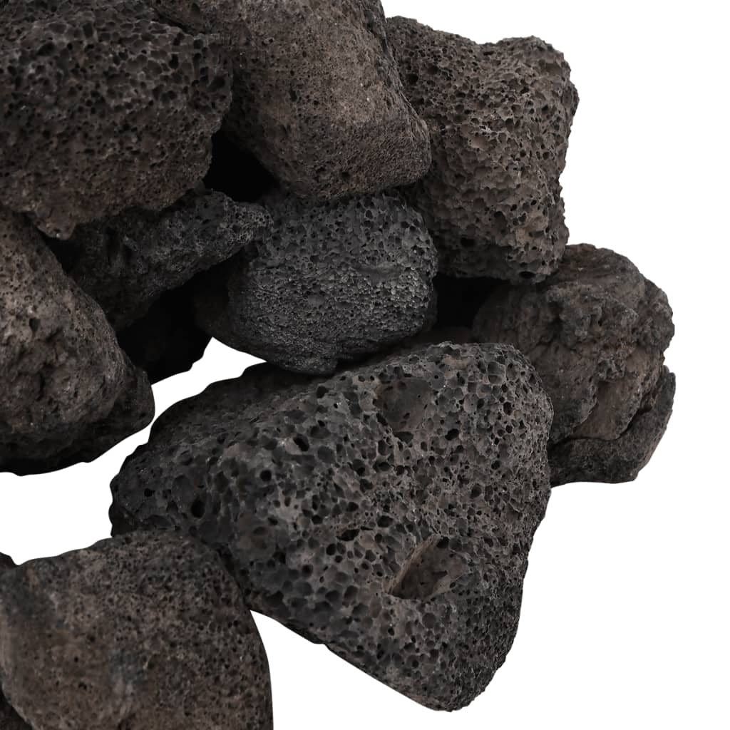 Vidaxl Rocas Volcánicas Negras 25 Kg 5-8 Cm_4