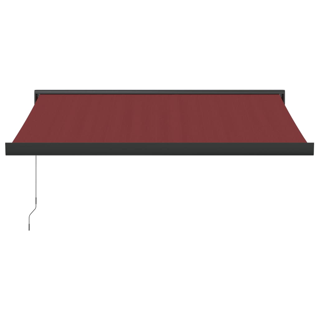 Toldo Retráctil Manual Color Burdeos 350x250 Cm_2
