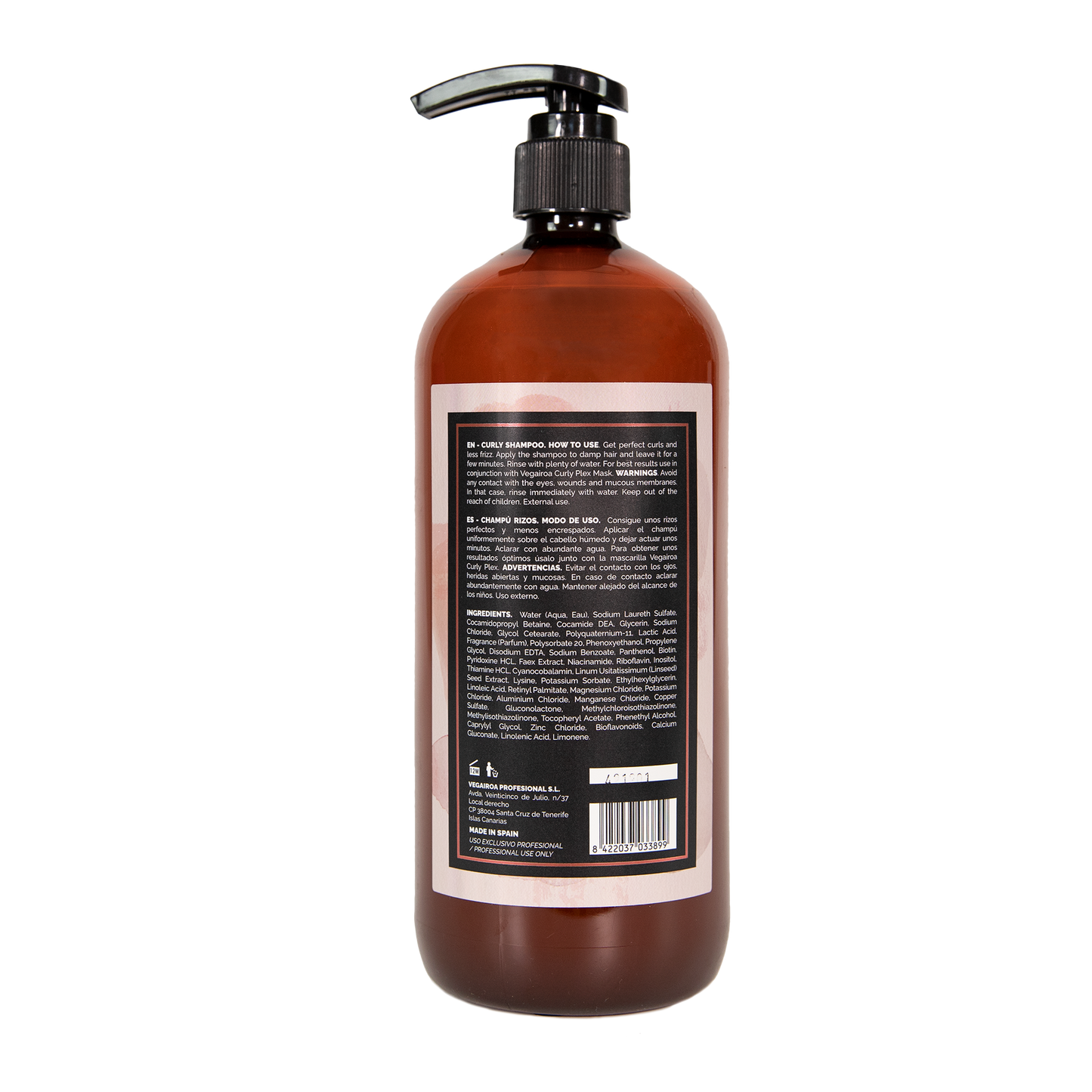 Vegairoa Curly Plex Champú 1000ml_1