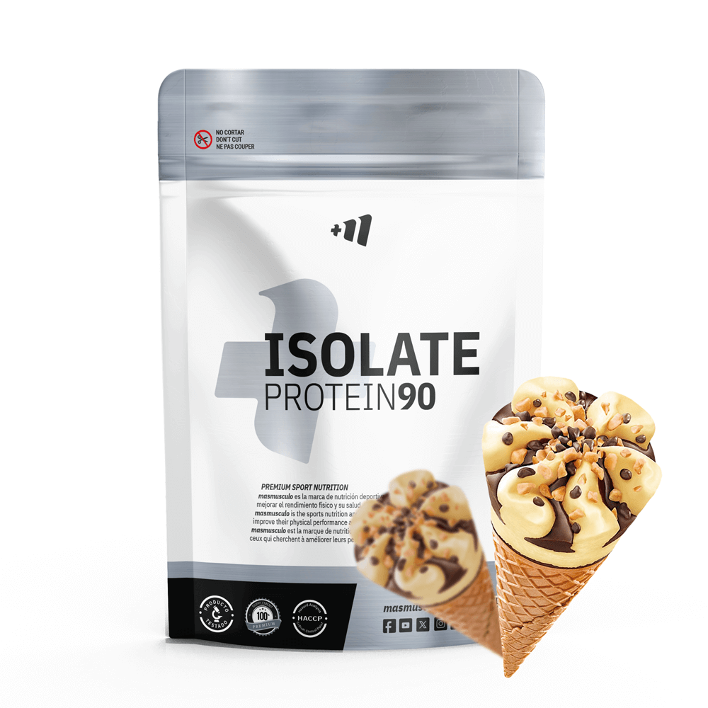 Isolate 90 Cfm - 1kg - Helado De Vainilla - Aumenta La Masa Muscular - Masmusculo_0