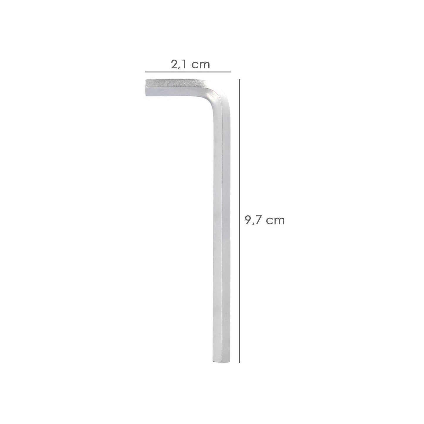 Llave Allen Larga Acero Cromo Vanadio Profesional 3,5 Mm. Llave Hexagonal, Llave Allen Taller Mecanica, Llave Allen Bricolaje_1