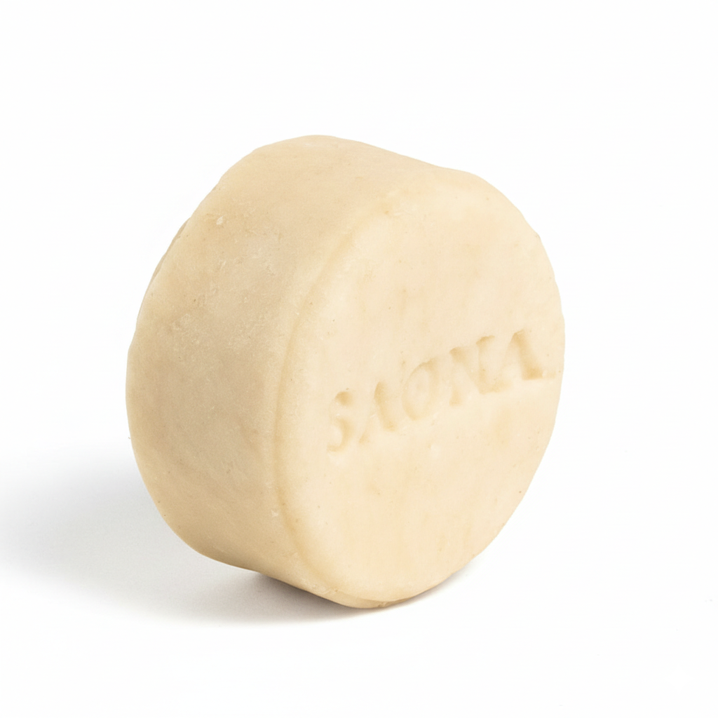 Champú sólido natural cuero cabelludo sensible Saona Sensitive  80 g_1