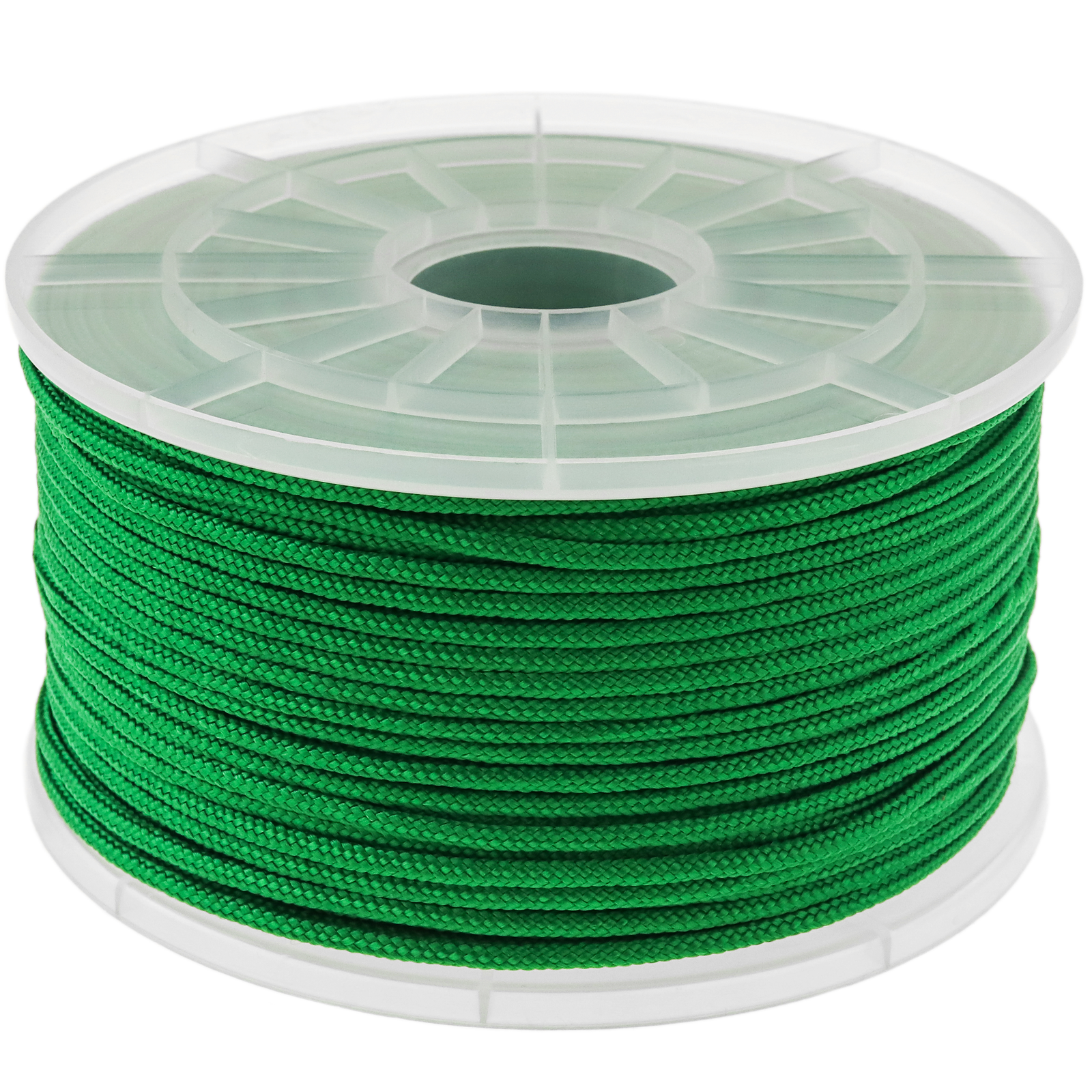 Cuerda Trenzada Multifilamento Pp 100 M X 3 Mm Verde_0