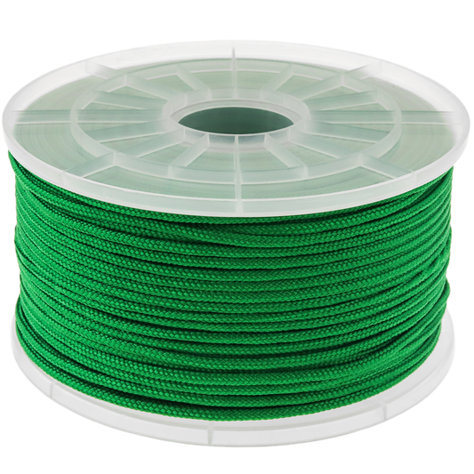Cuerda Trenzada Multifilamento Pp 100 M X 3 Mm Verde_0