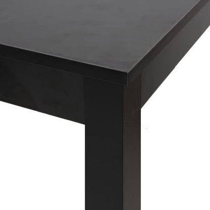 Mesa Alta Negra De Mdf 115x55x107 Cm_3