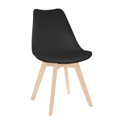 Pack 2 Sillas De Comedor Estilo Nórdico Daria 83x55x48cm Thinia Home_1