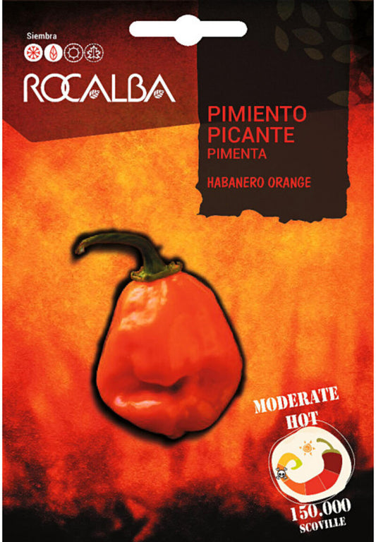 Semillas Pimiento Picante Habanero Orange_0