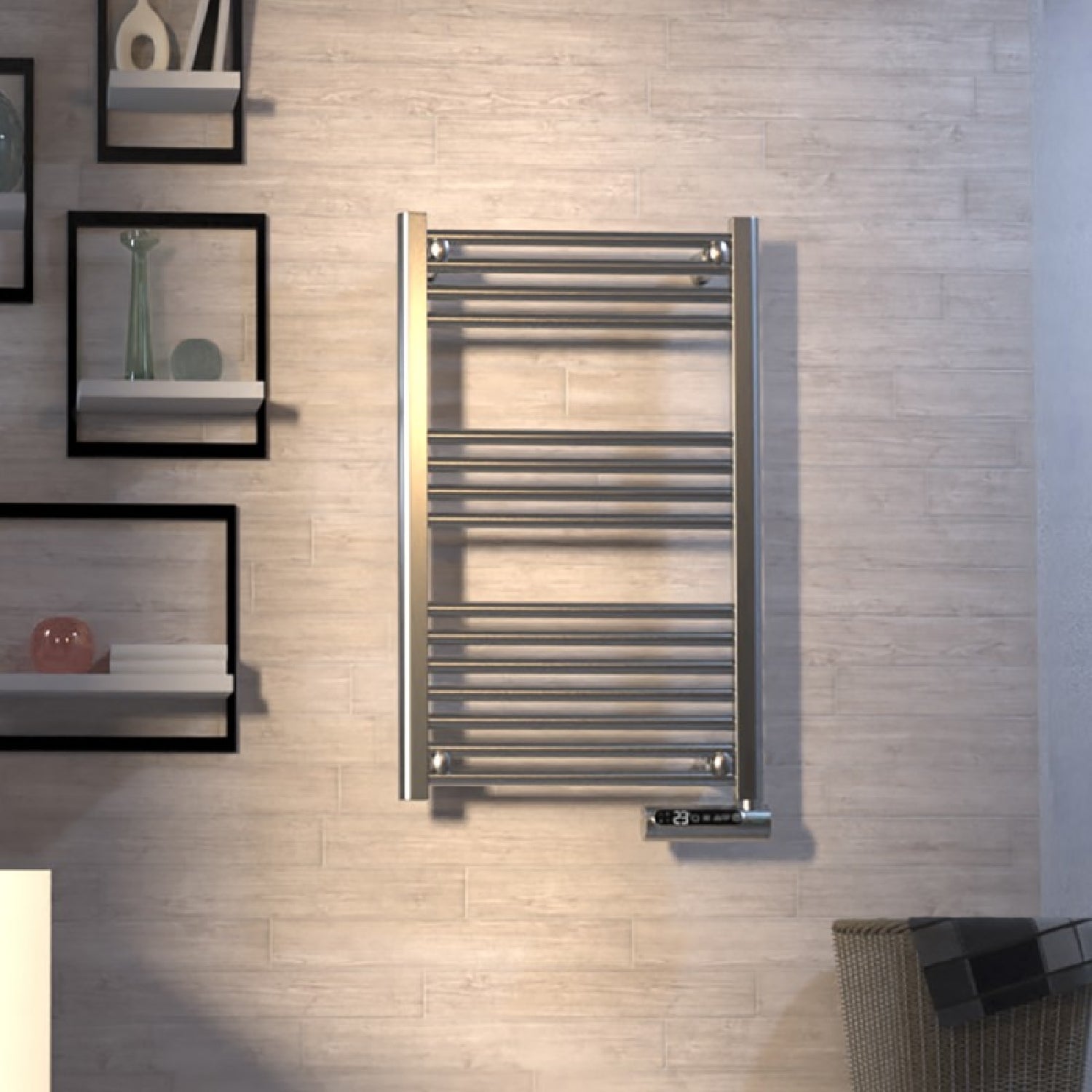 Cecotec Toallero Eléctrico Ready Warm 9100 Smart Towel Steel_1