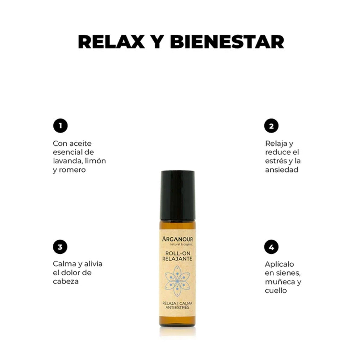 Roll-on relajante, Arganour,10ml