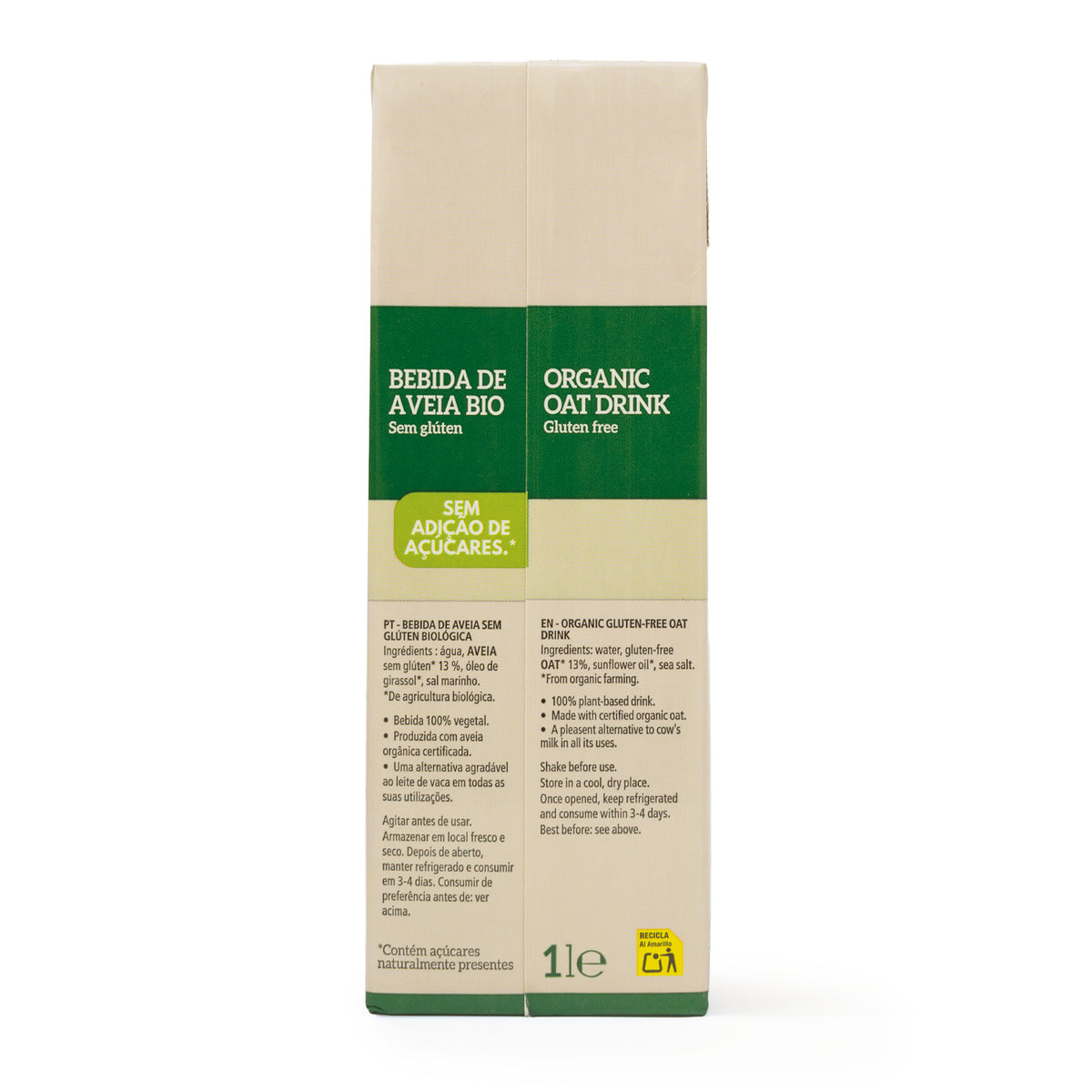 Pack 6 x Bebida de Avena sin Gluten La Finestra Sul Cielo 1 L