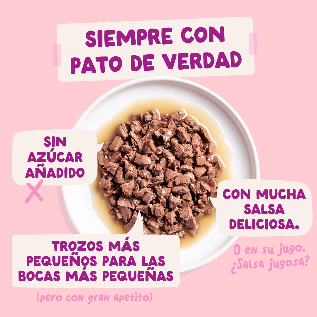 Sobres para gatitos Pato & Pollo en Salsa | Edgard & Cooper 85 g