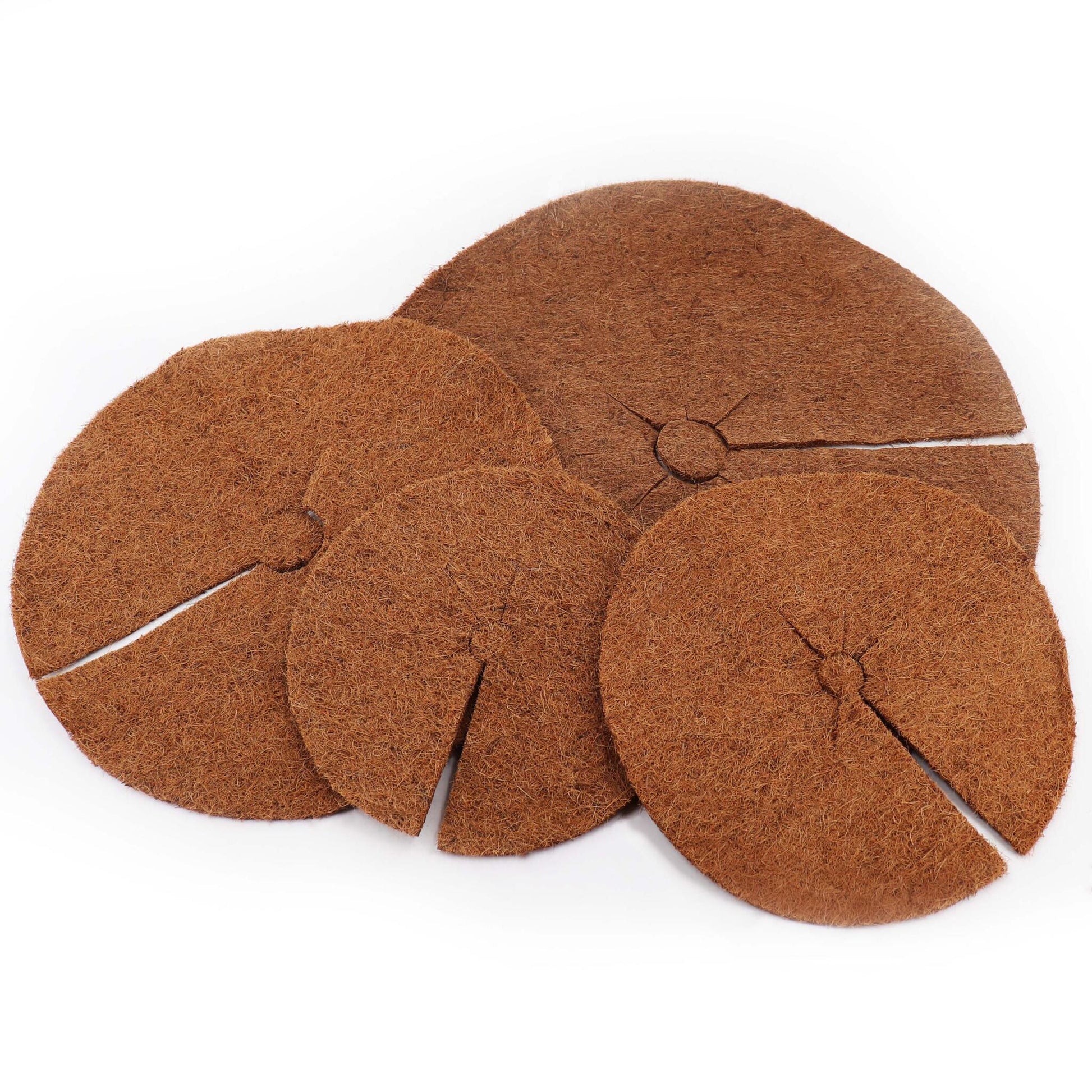 3 Discos Mulching De Coco Estera De Fibra De Coco De 60 Cm Estera Protectora De Plantas De Fibra De Coco Coco_2