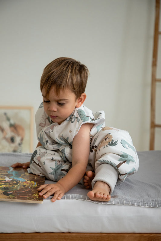 Pijama Manta Con Pies Saco De Dormir T-s Tog 1,5 12-36m Tropic Fun_0
