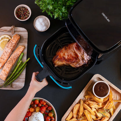 Freidora Sin Aceite De Aire Cecofry Full Inox 5500 Accesorios. Dietética Y Digital, 1450 W Nominal, 1600 W Máxima, 5l Volumen, 5,5l Área De Cocinado_4