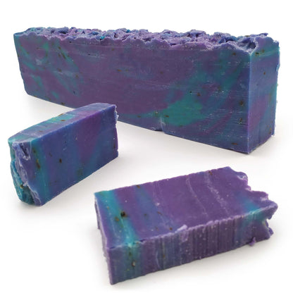 2 Barra Jabón Artesano Lavanda (1.2kg) Venta Al Por Mayor - Reduce El Acné - Alivia La Piel Seca E Irritada - Relajante_0