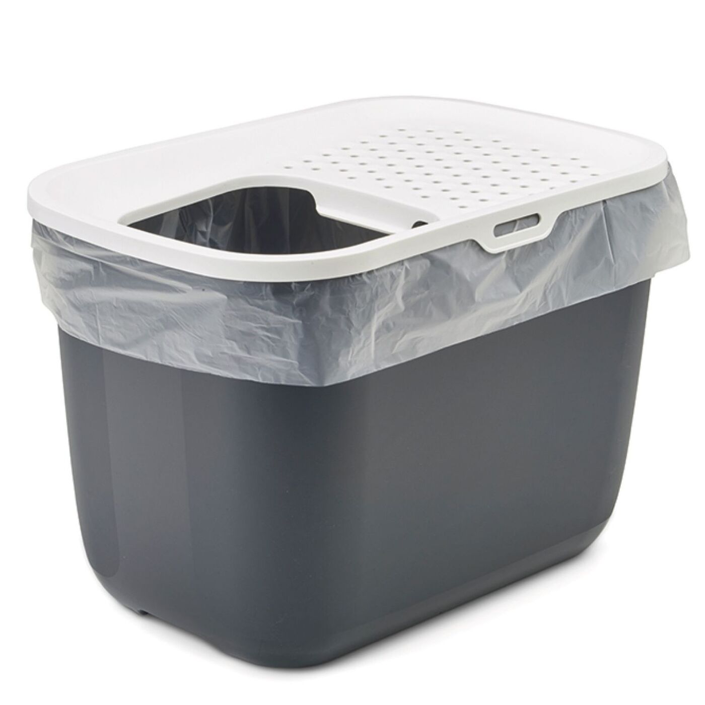 Savic Cubeta Arenero Gato Hop In Color Gris