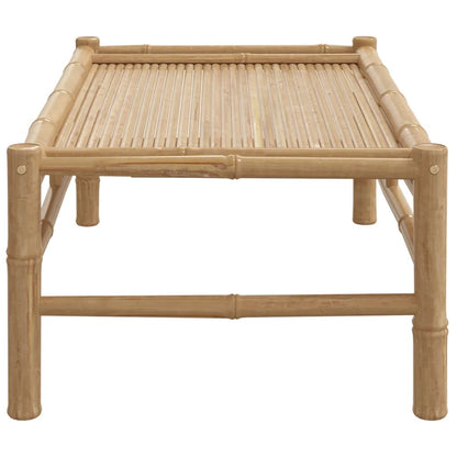 Vidaxl Mesa De Centro De Jardín Bambú 100x55x33 Cm_3