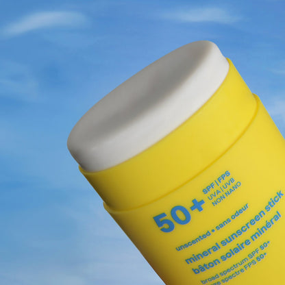 Mineral sunscreen Stick Face & Body Kids SPF 50 unscented Attitude Sunly 60 g