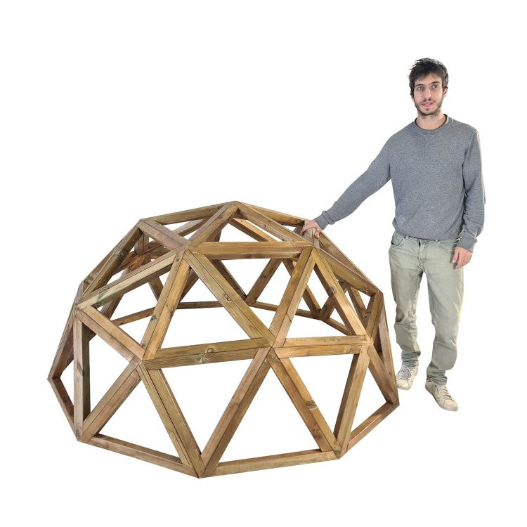 Domo Geodesico De Madera Masgames L._1
