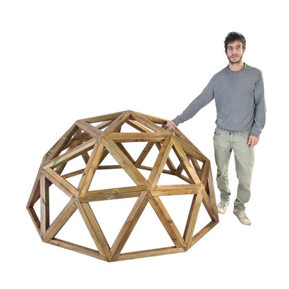 Domo Geodesico De Madera Masgames L._1