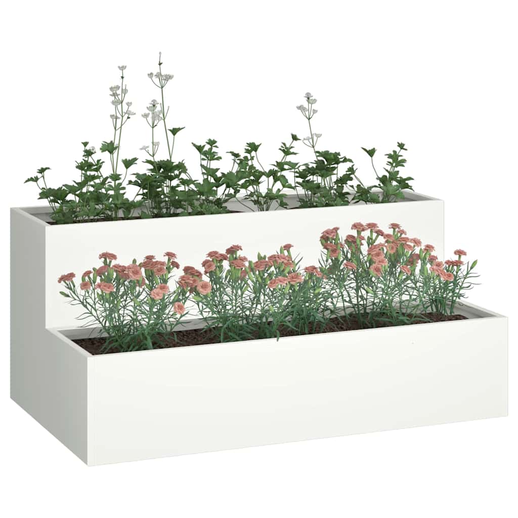 Macetero De Jardín 100 X 60 X 45 Cm Acero Laminado En Frío_2