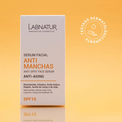 Sérum Facial Antimanchas Labnatur 30 ml | Tono Uniforme | Luminosidad, Firmeza y Cuidado Anti-Aging | Vegano_3