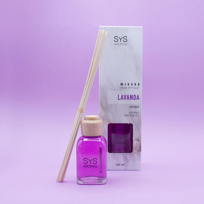 Ambientador Mikado Lavanda Mármol SYS Aromas 100 ml | Floral y Agreste | Relajante_3