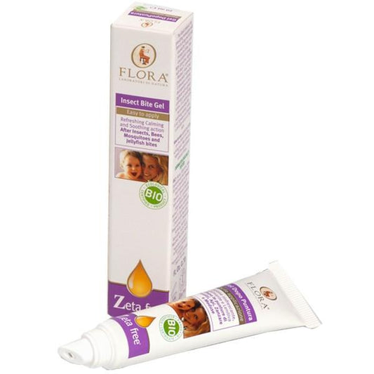 Gel calmante de picaduras de insectos y medusas Flora, 20ml