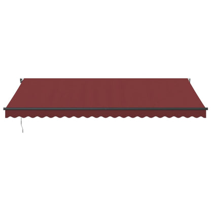 Toldo Retráctil Automático Burdeos 500x350 Cm_2