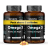 Pack 2x Omega 3 Vegano Sevens Nutrition. Dha Puro Para Cerebro, Visión Y Salud.