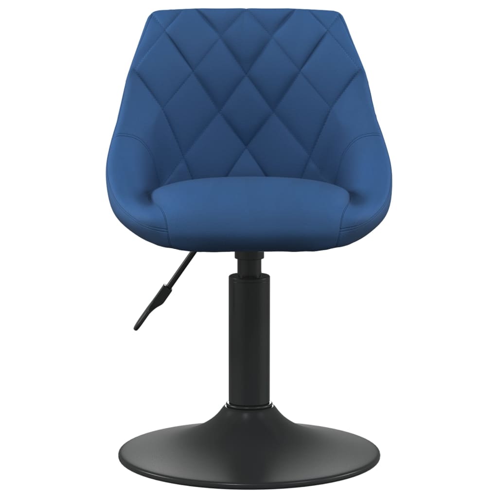 Taburete De Cocina De Terciopelo Azul_1