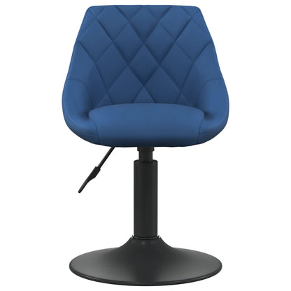 Taburete De Cocina De Terciopelo Azul_1