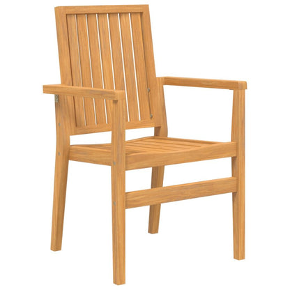 Vidaxl Juego De Comedor Para Jardín 5 Piezas Madera Maciza De Teca_3