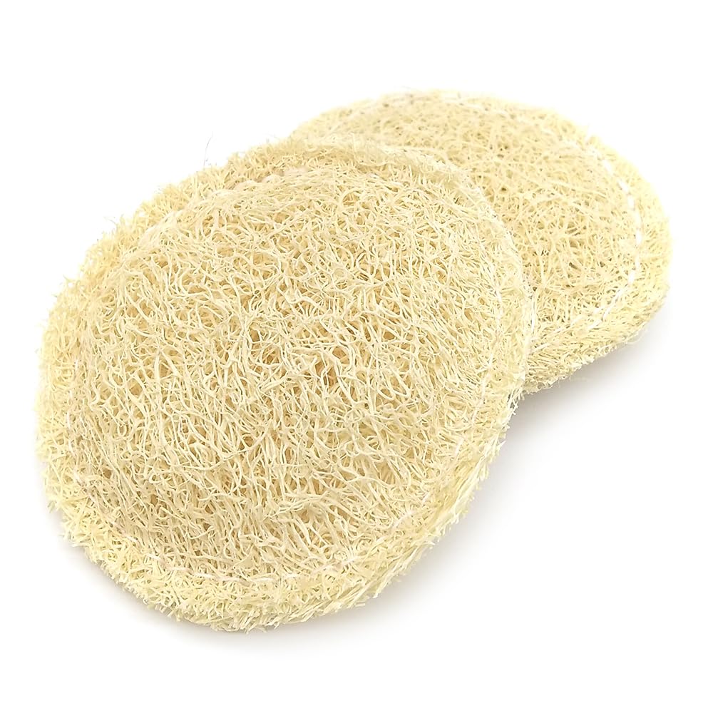 Disco Natural Y Vegetal Peeling - Para Limpieza Facial O Eliminación De Durezas - De Fibra De Luffa Cultivada En Galicia_2
