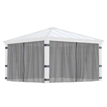 Set mosquiteras para gazebo cenador Dallas 422x422 Canopia