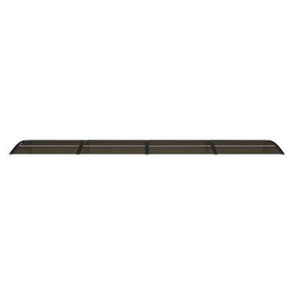 Marquesina De Puerta Policarbonato Negro 400x75 Cm_3