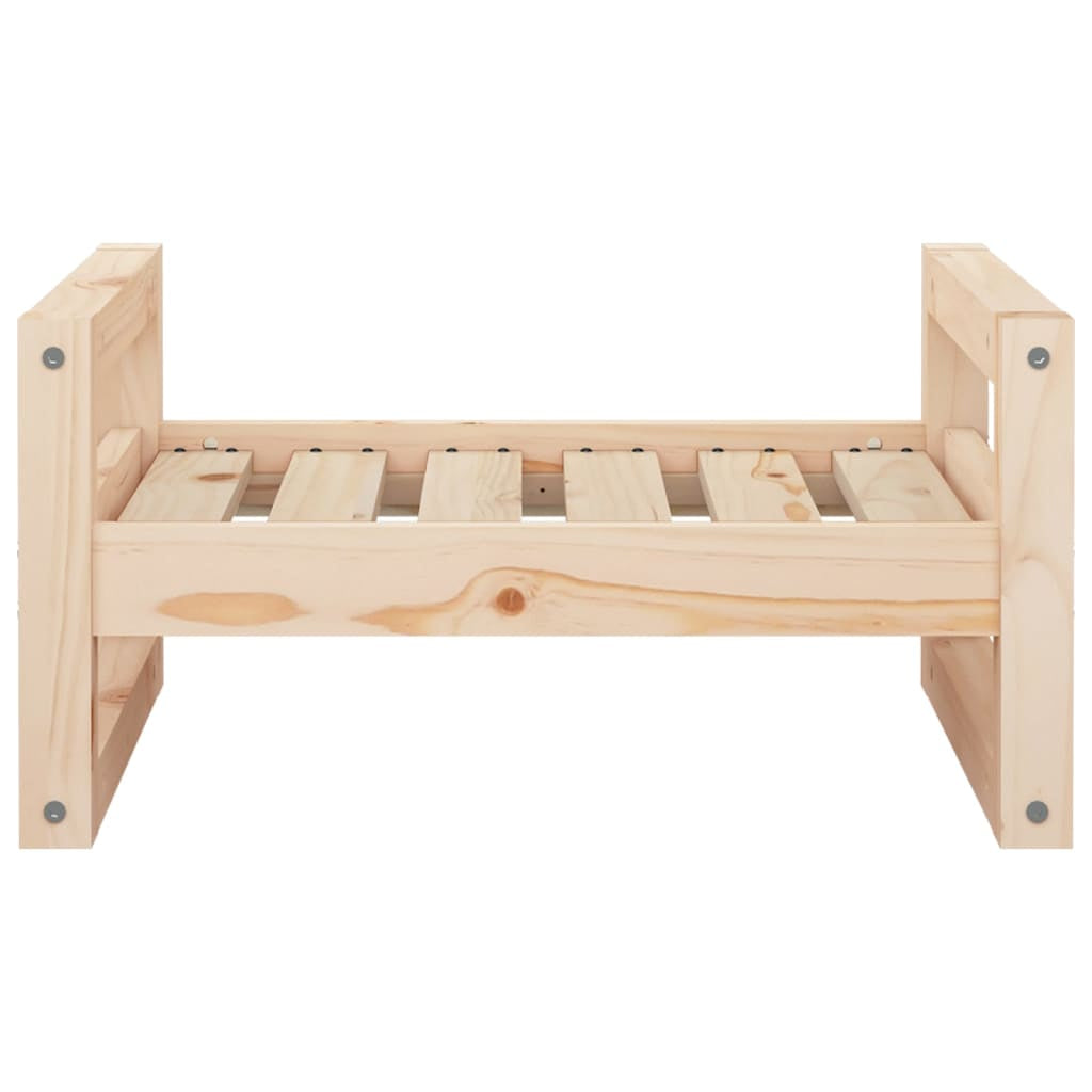 Vidaxl Cama Para Perros Madera Maciza De Pino 55,5x45,5x28 Cm_4