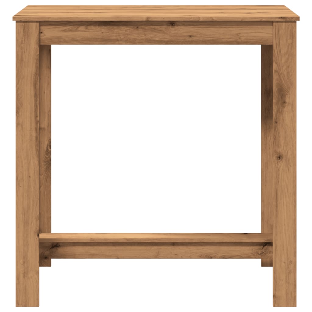 Mesa Alta Bar Madera Ingeniería Roble Artisian 102x50x103,5 Cm_2