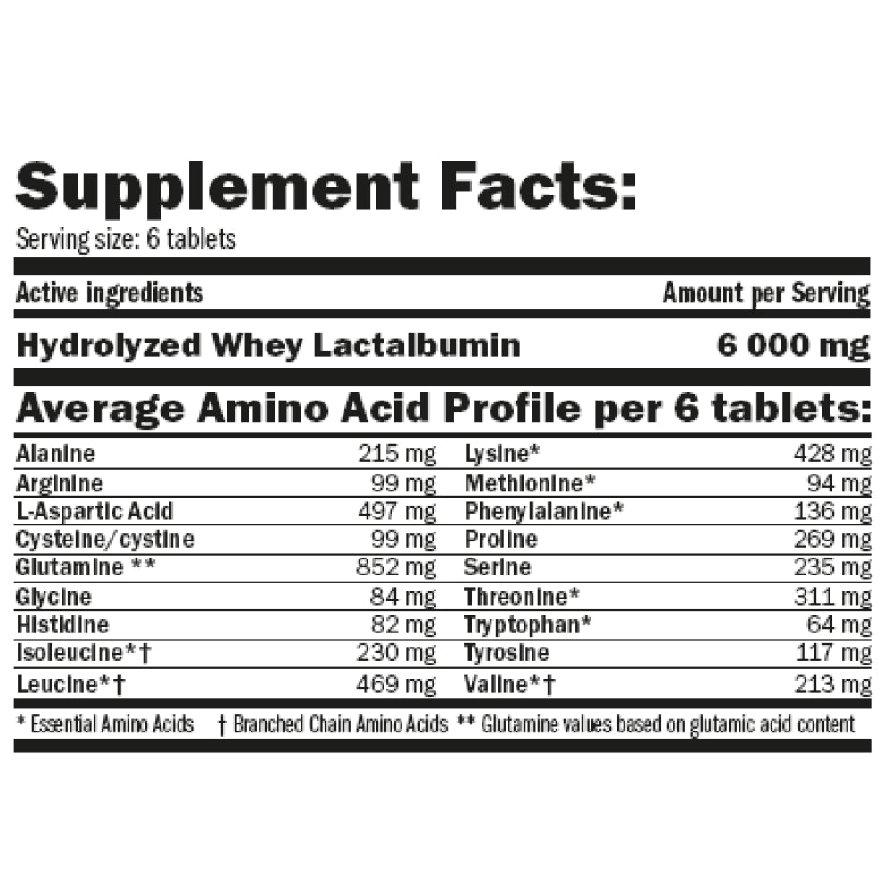 Whey Amino Gold 180 Tab